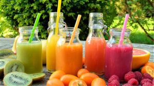 Zumos naturales de frutas y verduras